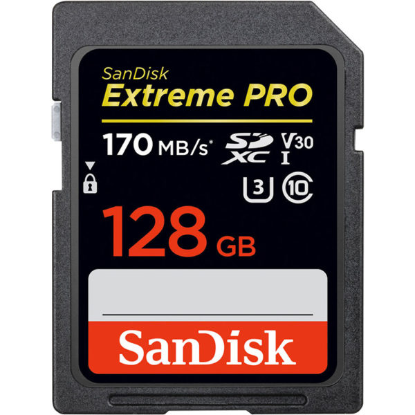 Sandisk-sdxc-128GB-Extreme-Pro-170MBs