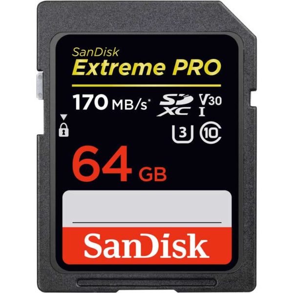 Sandisk SDXC 64GB Extreme Pro 170MB/s