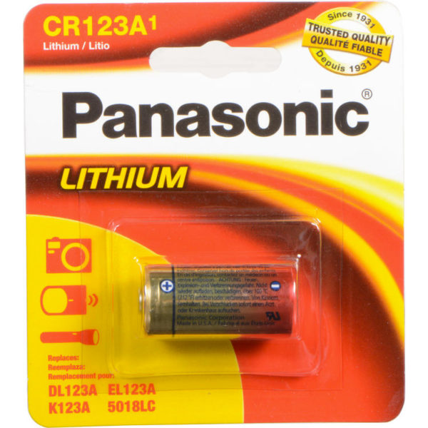 bateria panasonic cr-123a