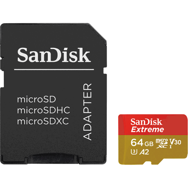 Cartão-de-memória-SanDisk-microsdxc-64GB-Extreme-UHS-I