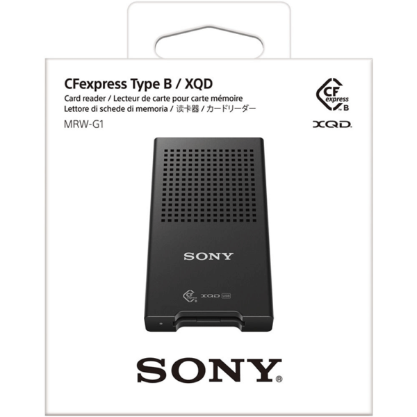 Leitor-Sony-MRW-G1-CFexpress-tipo-B-XQD-na-beephoto